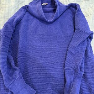 Cozy Blue Knit Sweater